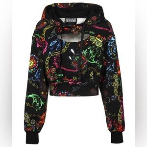 Versace Jeans Couture Black Regalia Baroque Hoodie